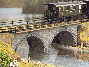 Straight viaduct