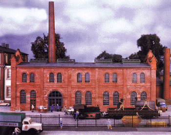 Factory Building -- 15.4 x 3.9 x 6.9"