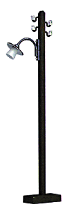 Telephone Pole w/Light