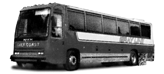 Mack bus Gulf Coast
