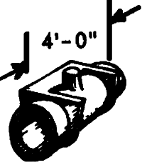 Air Tank -- 4 x 1-1/2'
