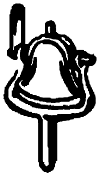 Working Bell w/Cast Bracket -- 5mm