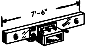 BSGR car end sill HOn3 2/
