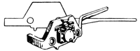 Lead Trucks Kit -- Chesapeake & Ohio w/26" Wheels