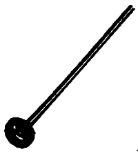 Turret Valve Handle -- 5-1/2"
