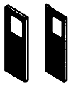 Railbus End Doors -- Casey Jones