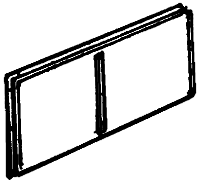 Air Intake Grille for SD40T-2 (Brass)