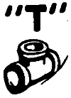 Pipe Tee -- .030" Core