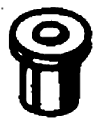 Insulated Bushing -- Plastic