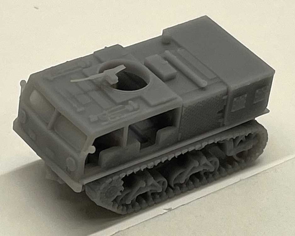 M4 High Speed Tractor -- Unpainted 3-D Print-1