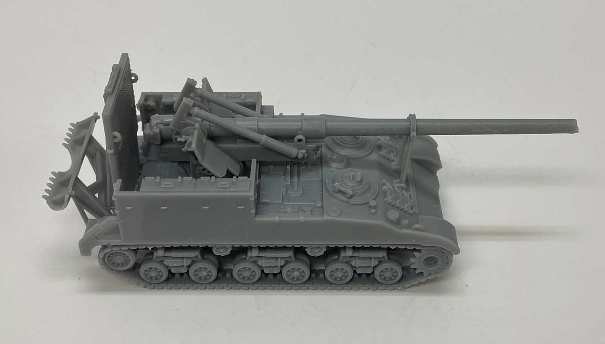 M-40 155 mm Howitzer (Gun Motor Carriage) -- Unpainted 3D Print