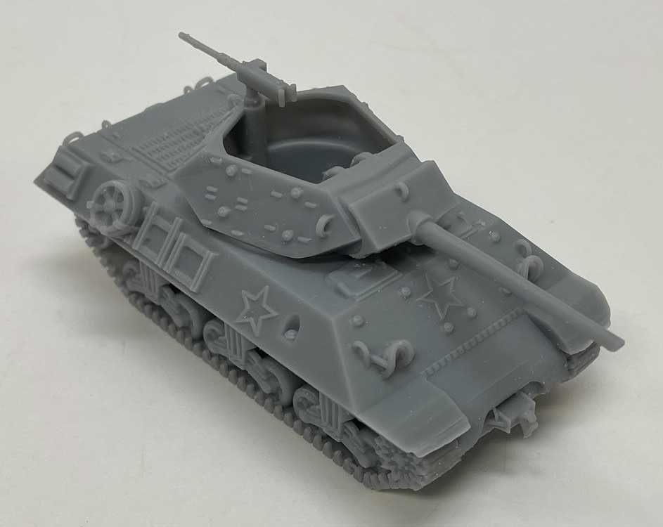 M10 Wolverine Tank - 3-D Printed Kit -- Unpainted-1