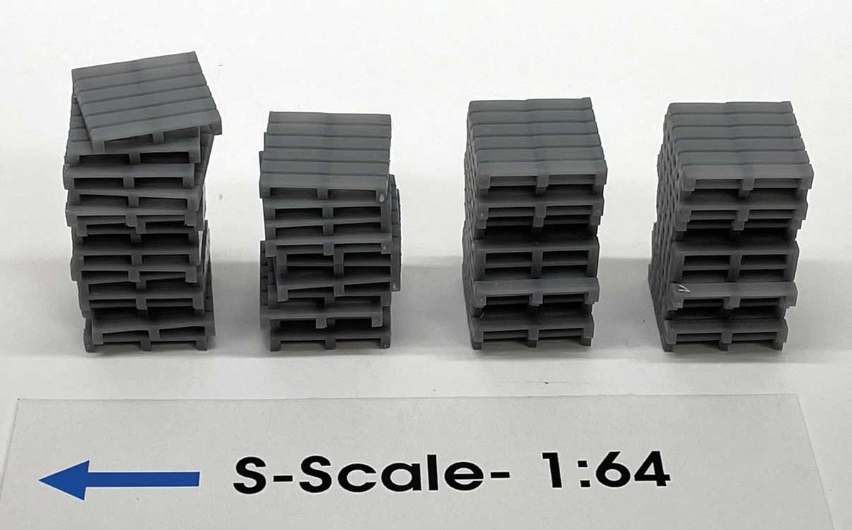 Tall Pallet Stacks -- Undecorated pkg(4)