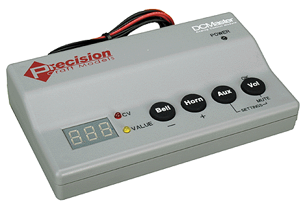 DC Master Analog Control Module -- 4-Button, Multi Function Control/Programing Module for DC Analog Snd Operati
