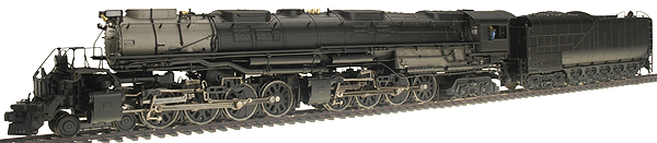 Steam 4-8-8-4 Big Boy; Diecast, Powered w/LokSound -- Union Pacific, Unlettered; 1944 w/25,000-Gallon Tender