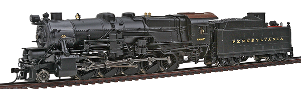 Steam Pennsylvania Class I1sa 2-10-0; Powered, No Sound -- #4447; Low Headlight