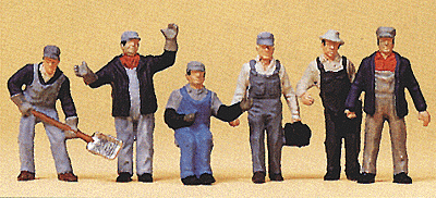 United States Railroad Transition-Era Freight Train Crew -- pkg(6)