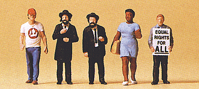 Pedestrians -- American Pedestrians #1 pkg(5)