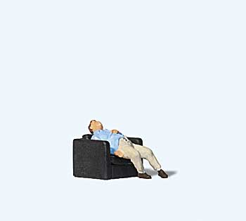 Taking a Nap - Individual Figure -- Figure on Chair