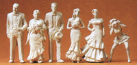 Unpainted Figures -- Bride's Parents & Guests