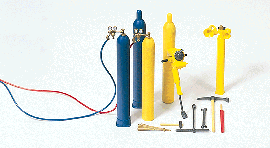 Accessories Unpainted -- Track Laying Tools