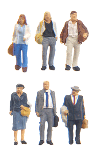 Figures - 1:200 Scale -- Travellers pkg(6)
