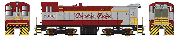 Executive Line Diesel Baldwin DS-4-4-1000 - Standard DC -- Canadian Pacific #7066 (maroon, gray)