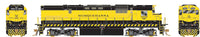 Alco C430 w/LokSound & DCC -- New York, Susquehanna & Western #3000 (Later Scheme, yellow, black)