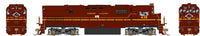 Alco C430 w/LokSound & DCC -- Lehigh Valley #430 (Fantasy Scheme; Cornell Red, yellow; Flag Logo)