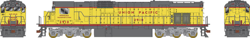 Alco C636 w/LokSound & DCC - Executive Line -- Union Pacific #2910 (Fantasy Scheme, Armour Yellow, gray, red)