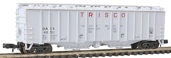 Airslide Covered Hopper -- Trisco Flour