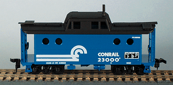 PRR N-5C Caboose - Kit -- Conrail #1 (blue & black w/white lettering)