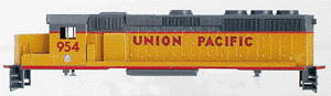 Diesel GP40X Painted Shell Only -- Union Pacific #1