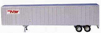 48' Ribbed Wedge Trailer -- Includes N.W. Trans Decals