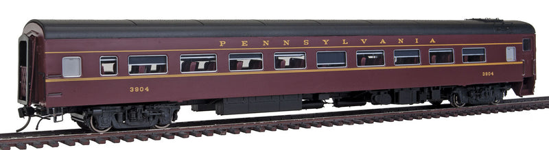 CC&F Lightweight Coach No Skirts - Ready to Run - Super Continental Line(TM) -- Pennsylvania Railroad #3904 (Tuscan, black)