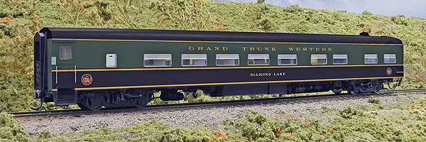 The Super Continental Line(TM) Buffet-Parlor, Lighted, Assembled -- Grand Trunk Western (Diamond Lake)