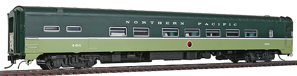 The Super Continental Line(TM) Buffet-Parlor, Lighted, Assembled -- Northern Pacific #490