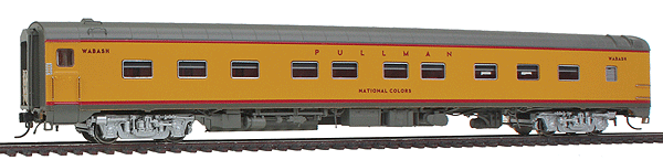 Super Continental Line(TM) Post War 6-4-6 Sleeper - Ready to Run -- Wabash National Color (UP City Scheme, Armour Yellow, gray)
