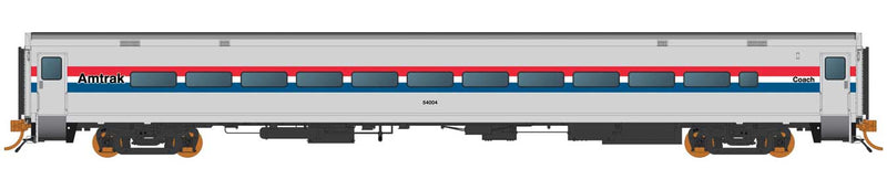 Horizon Fleet Coach - Ready to Run -- Amtrak 54004 (Phase III Late, silver, wider window band)