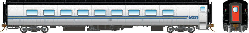 Tempo Coach - Ready to Run -- VIA Rail Canada 372 (silver, blue, black)