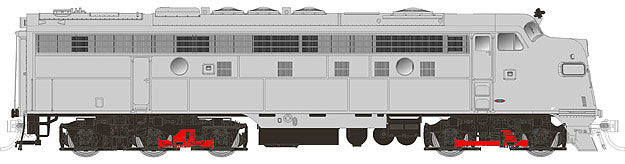 EMD FL9 - Standard DC -- Undecorated EDER-5
