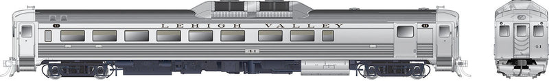 Budd RDC-2 Phase 1b - Standard DC -- Lehigh Valley 41 (stainless)