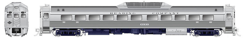 Budd RDC-1 Phase 2 w/Sound & DCC -- Reading #9153 (Stainless Steel, Black Diamond Logo)