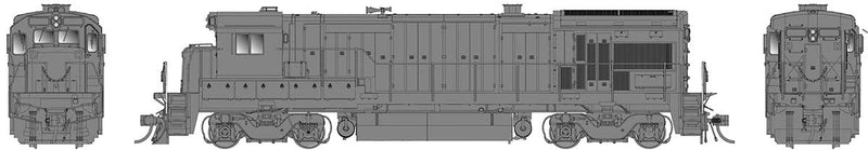 GE B36-7 - Standard DC -- Conrail Version, Undecorated