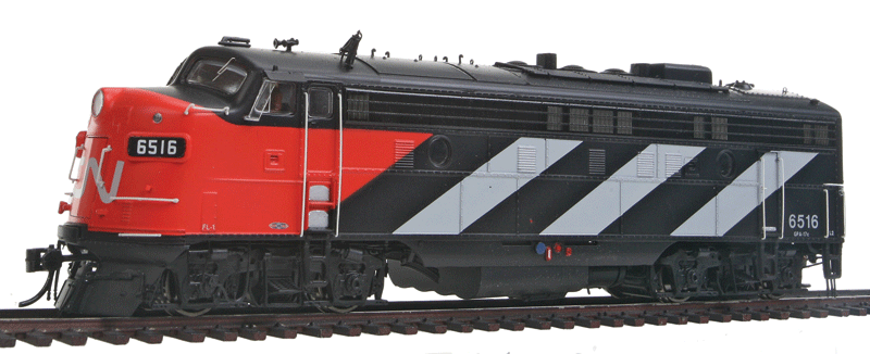 True North Diesel FP9A - Standard DC -- Canadian National GPA-17c #6516 (Wet Noodle w/Early Number Boards)