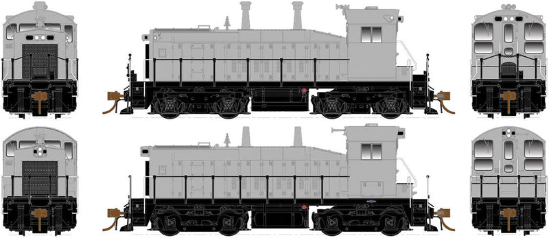 EMD-GMD SW1200 - Standard DC -- Undecorated, GTW Body with Flexicoil Trucks