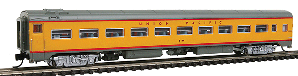 The Panorama Line(TM) Lightweight Coach, Assembled, Lighted, MT Couplers -- Union Pacific #5426