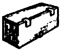 Wood meter box 3/