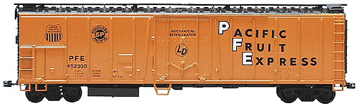 57' Mechanical Reefer 2-Rail -- Pacific Fruit Express