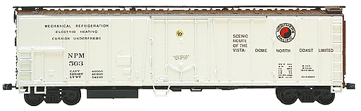 57' Mechanical Reefer 2-Rail -- Northern Pacific